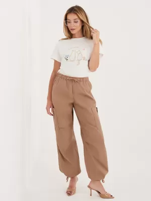 Dámské tričko ITALY MODA IR-TS-R2766.60 ECRU