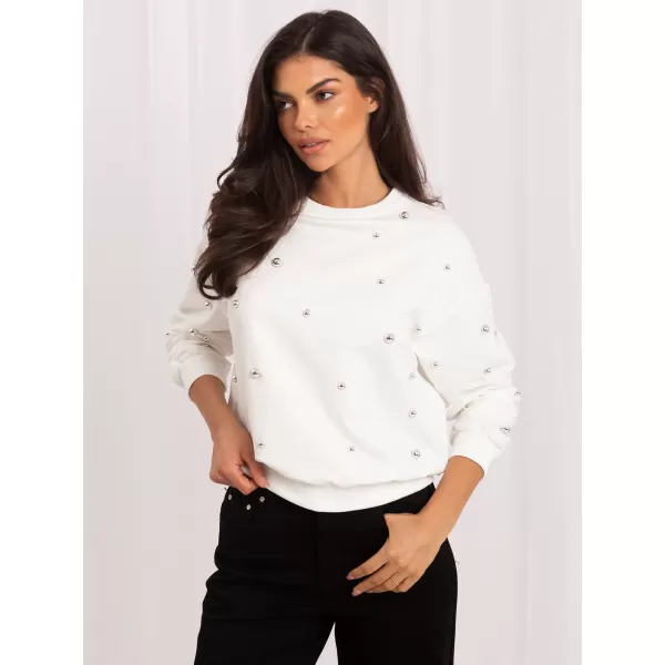  Dámská mikina ITALY MODA IR-BL-R2697.04P ECRU 