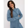 Dámský kardigan WOOL FASHION ITALIA AT-SW-2366.61 BLUE