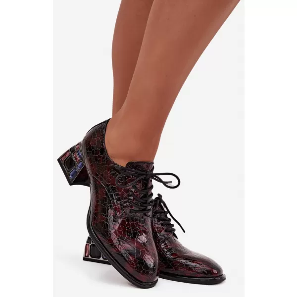  Dámské polobotky ARTIKER 57C0073 BORDO 