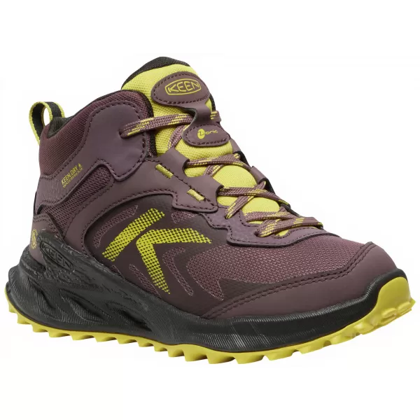  Dětské boty KEEN ZIONIC MID WP YOUTH HUCKLEBERRY/MANGO MINT 
