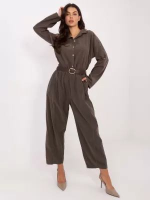 Dámská košile ITALY MODA IT-KS-22390.81 DARK KHAKI