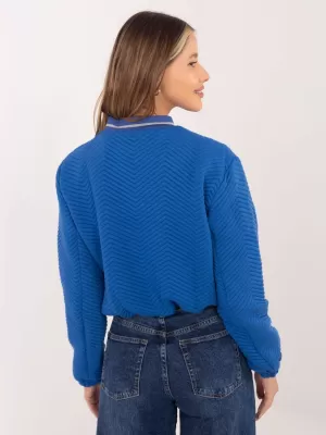 Dámská bunda RUE PARIS RV-KR-006.16 DARK BLUE