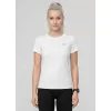 Dámské triko 4F 4FWMM00TTSHF3306 WHITE