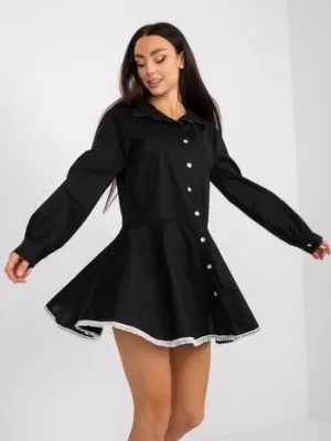 Dámské šaty ITALY MODA DHJ-SK-6801.63P NOIRE