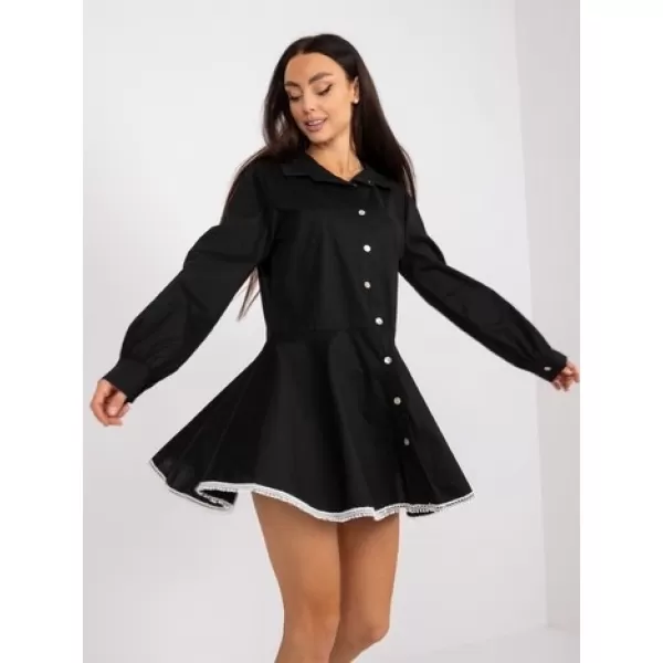  Dámské šaty ITALY MODA DHJ-SK-6801.63P NOIRE 