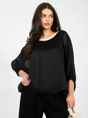 Dámská halenka ITALY MODA IT-BZ-18868.81 BLACK