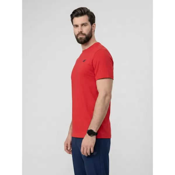  Pánské funkční triko 4F 4FWAW25TFTSM1526 RED 