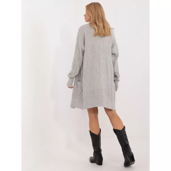  Dámský kardigan WOOL FASHION ITALIA AT-SW-2366.61 GRAY 