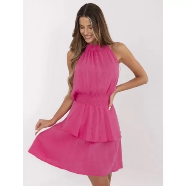  Dámské šaty ITALY MODA MI-SK-92166.71P FUCHSIA 