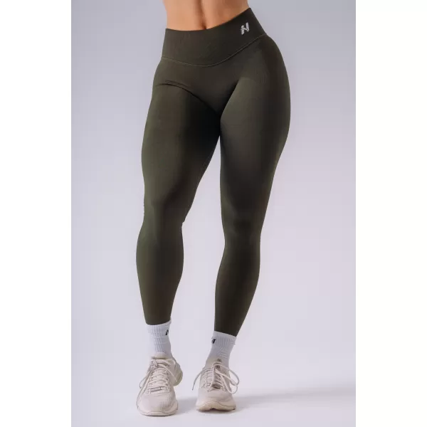  Dámské legíny NEBBIA POWER 888 DARK GREEN 