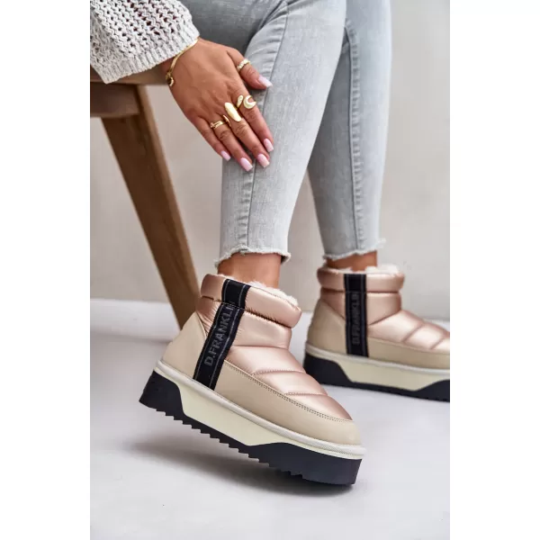  Dámské sněhule D.FRANKLIN DFSH371010 BEIGE 