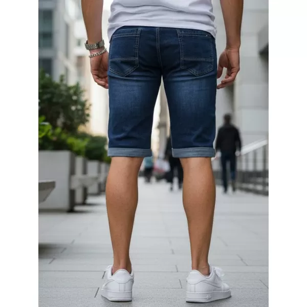  Pánské kraťasy DSTREET NÁMOŘNÍ MODRÁ 