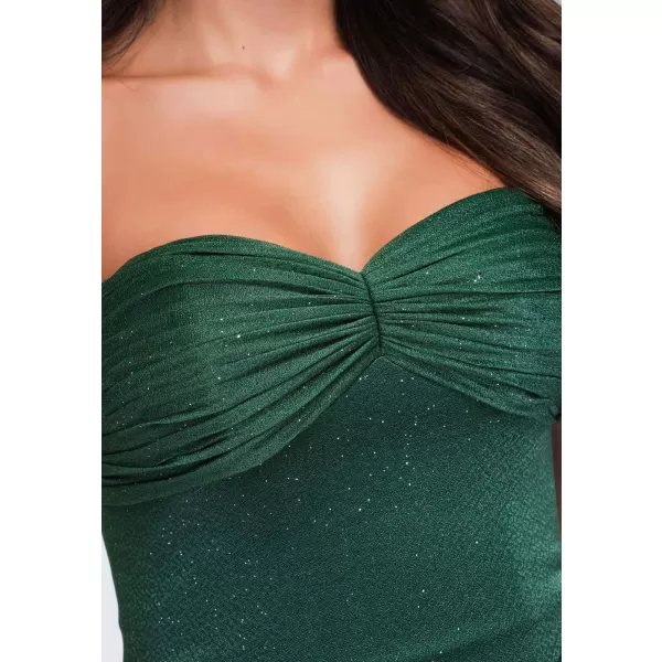  Dámské šaty LARICA LA-OM-DLR422 GREEN 