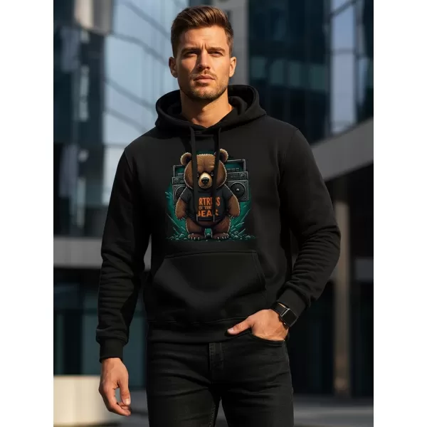  Pánská mikina DSTREET ČERNÁ 
