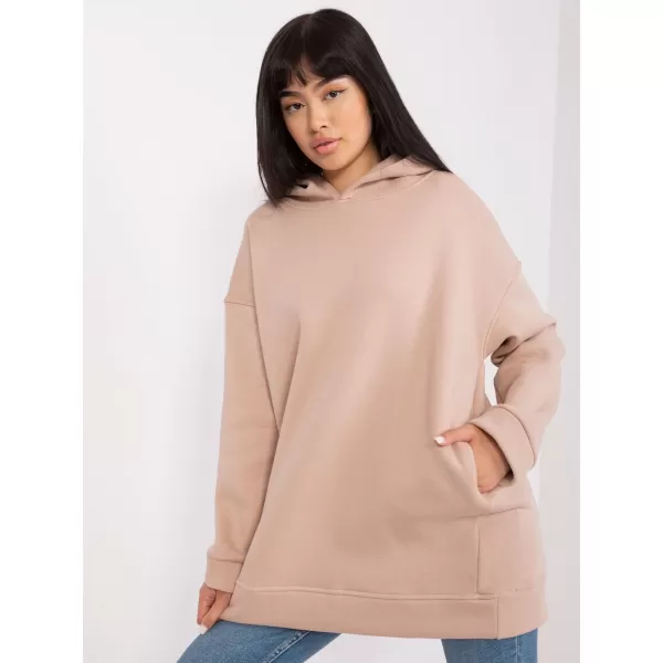  Dámská mikina BASIC FEEL GOOD RV-BL-8042.00P DARK BEIGE 