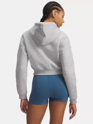 Dámská mikina UNDER ARMOUR ICON FLEECE NOV FZ 6010978-011 ŠEDÁ