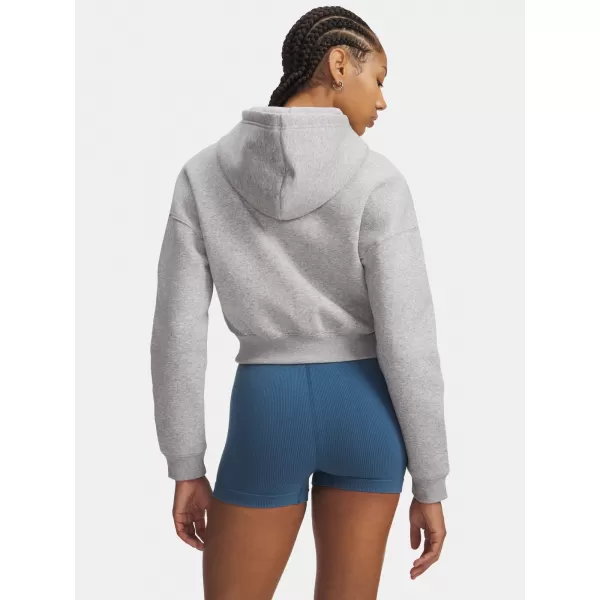  Dámská mikina UNDER ARMOUR ICON FLEECE NOV FZ 6010978-011 ŠEDÁ 