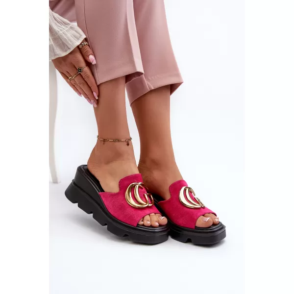  Dámské pantofle VINCEZA 58295 FUCHSIA 