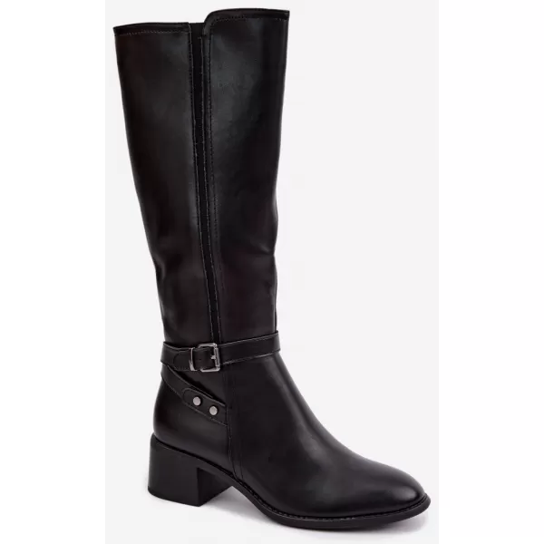  Dámské kozačky SERGIO LEONE KZ-07 BLACK 