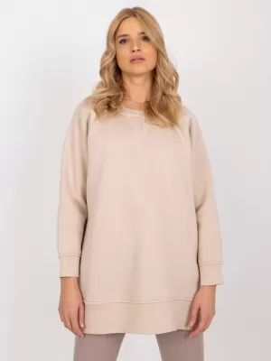 Dámská mikina EX MODA EM-BL-711.05 BEIGE
