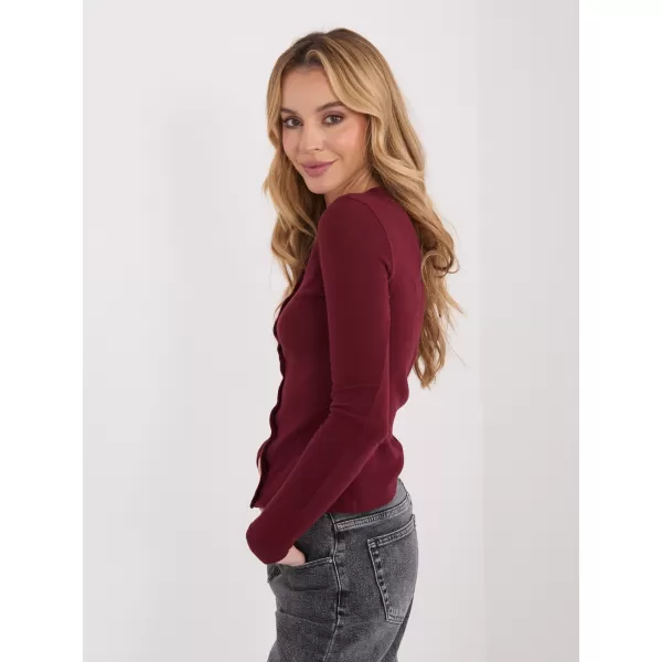  Dámské triko FACTORY PRICE WT-BZ-A1148.82 BURGUNDY 
