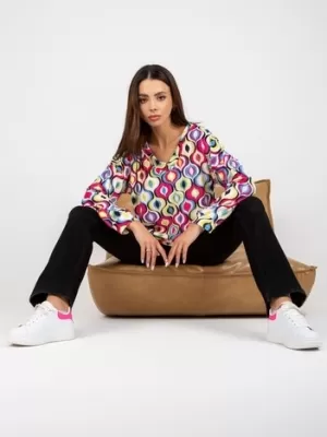 Dámská mikina RUE PARIS RV-BL-8186.14X PINK
