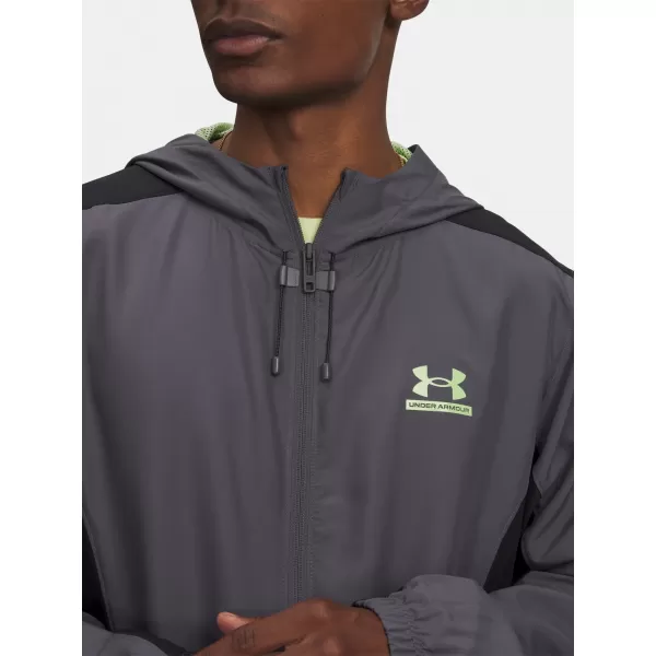 Pánská bunda UNDER ARMOUR TECH SPORT WOVEN JKT 6011267-025 ŠEDÁ 