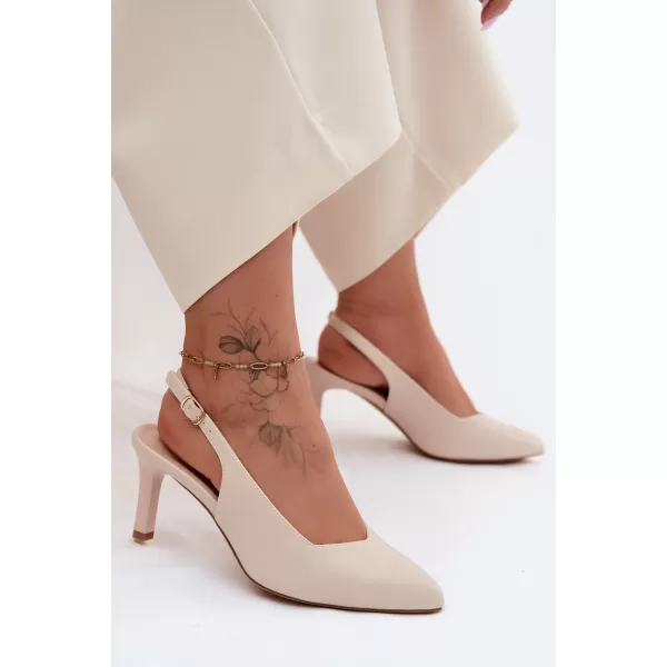  Dámské sandály SERGIO LEONE SK158 BEIGE 