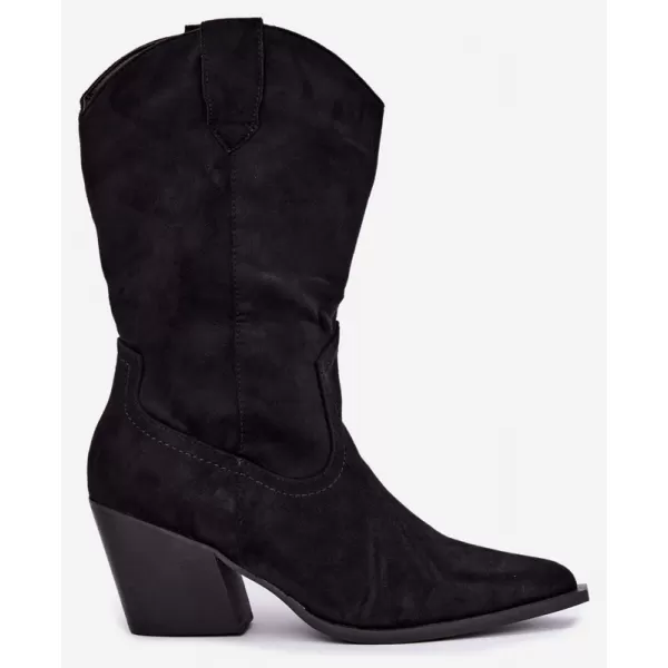  Dámské kovbojky BOTO D-207 BLACK 