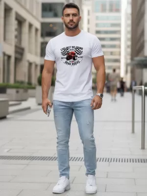 Pánské triko DSTREET BÍLÁ
