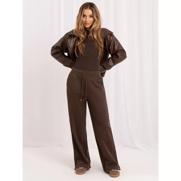  Dámské tepláky ITALY MODA IR-SP-YV5504.66 BROWN 