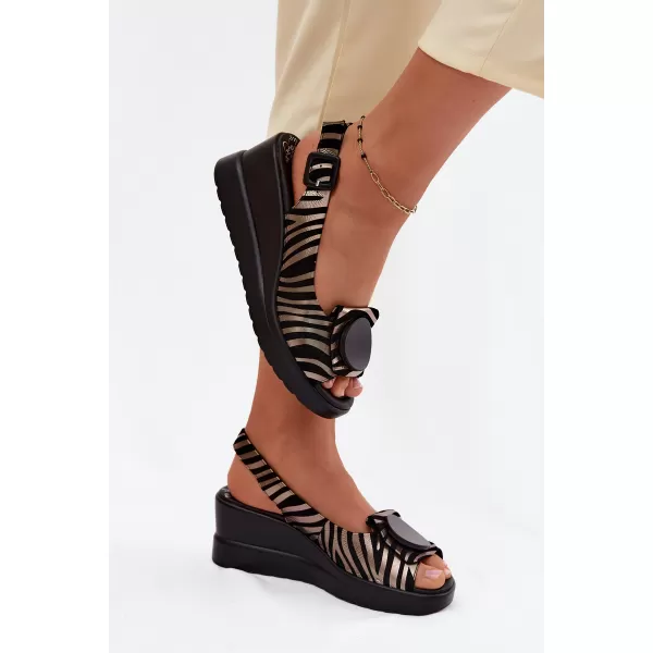 Dámské sandály ARTIKER 58C0295 BLACK 