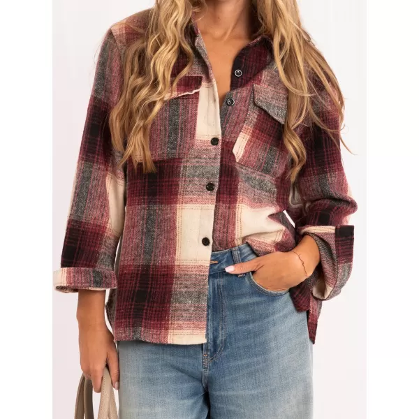  Dámská košile ITALY MODA IR-KS-YY102.66 BURGUNDY 
