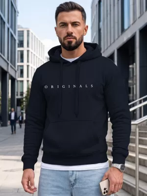 Pánská mikina DSTREET TMAVĚ MODRÁ