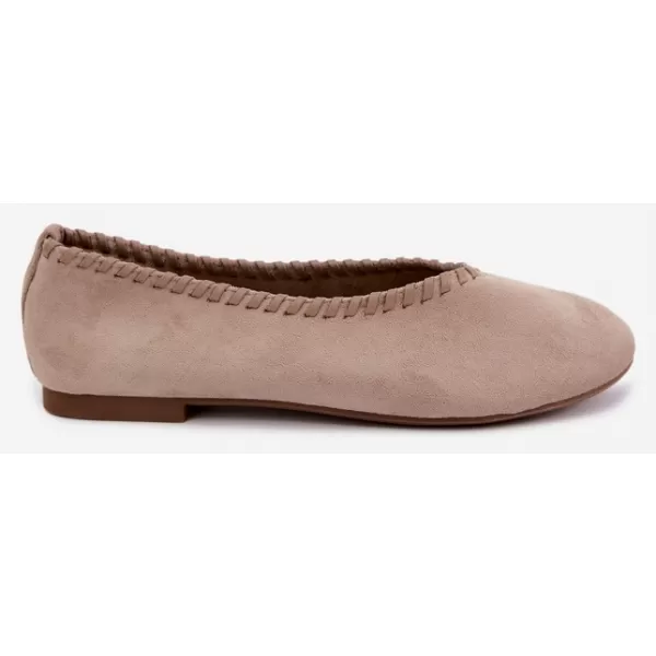 Dámské baleríny BOTO 9897 KHAKI 