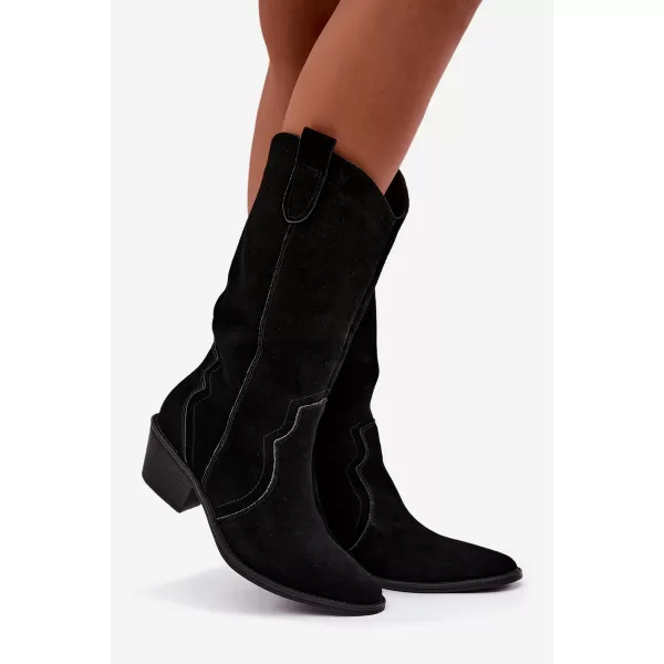 Dámské kozačky BOTO 5312 BLACK 