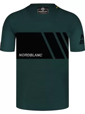 Pánské funkční cyklo tričko NORDBLANC MUD NBSMF8083 ZELENÁ