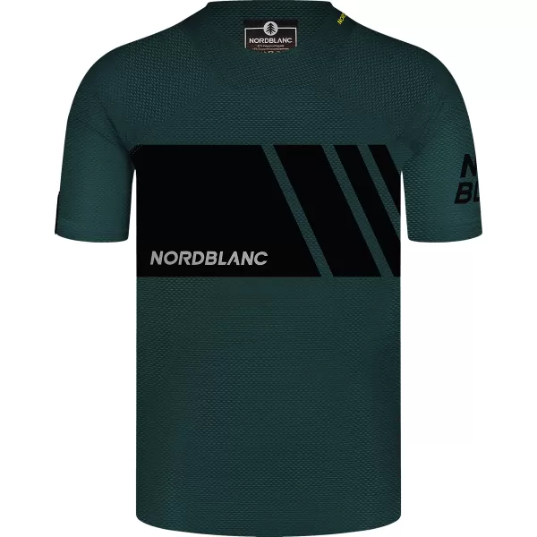  Pánské funkční cyklo tričko NORDBLANC MUD NBSMF8083 ZELENÁ 