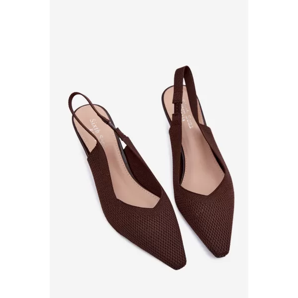  Dámské sandály BOTO YT-99 BROWN 