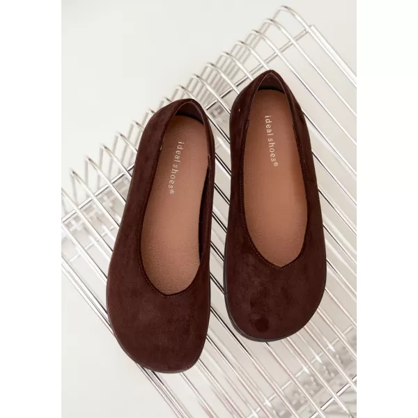  Dámské baleríny BOTO 9877 CHOCOLATE 