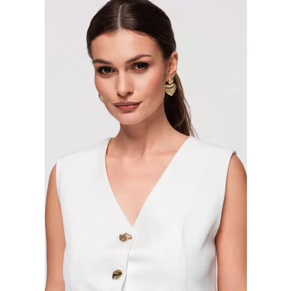  Dámský vesta LARICA OW-VE-E0002 WHITE 