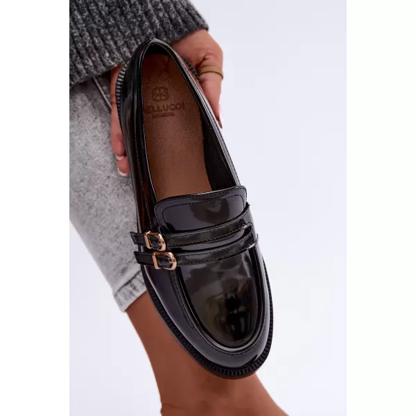  Dámské mokasíny BOTO D-325 BLACK 