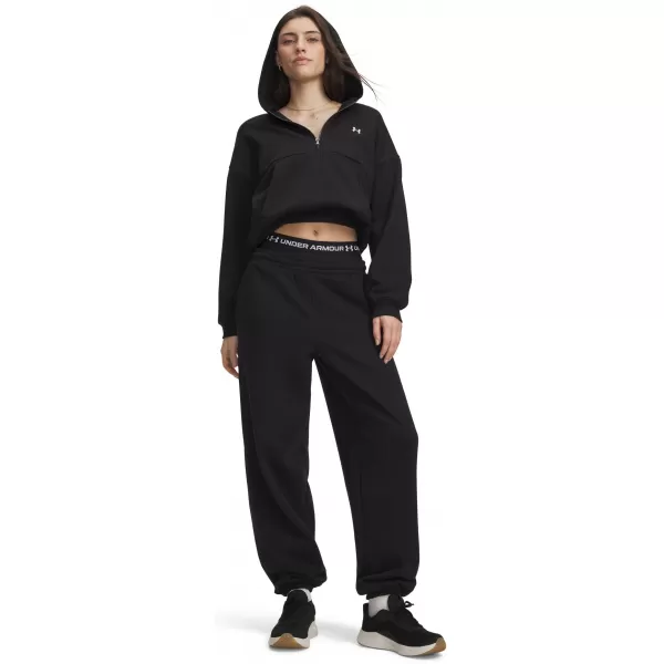  Dámské tepláky UNDER ARMOUR ICON FLC GYM PANT 6013546-009 ČERNÁ 