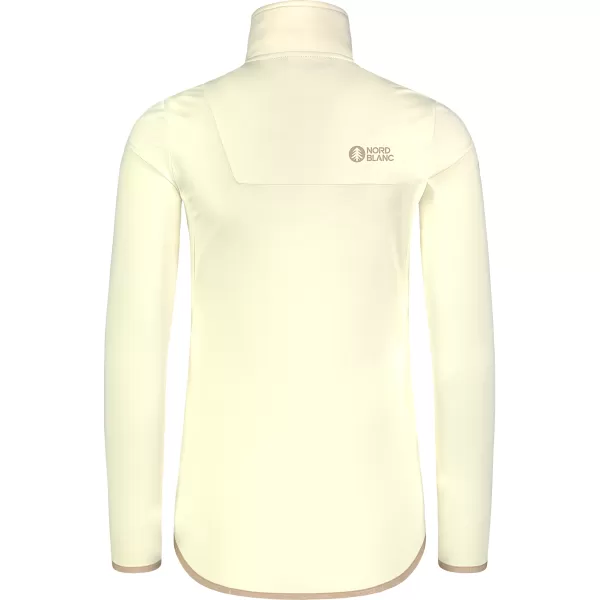  Dámská powerfleece mikina NORDBLANC CRISP NBSFL8338 BÉŽOVÁ 