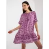 Dámské šaty SUBLEVEL D73771M30306C VIOLET