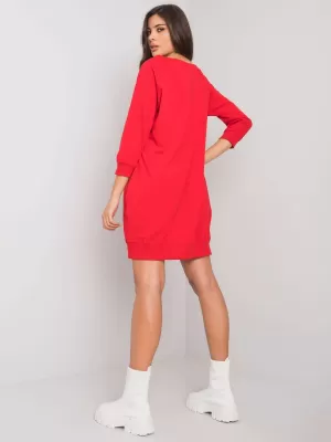 Dámské šaty BASIC FEEL GOOD RV-SK-7203.35P RED