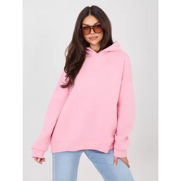  Dámská mikina RUE PARIS RV-BL-A1037.06 BRIGHT PINK 