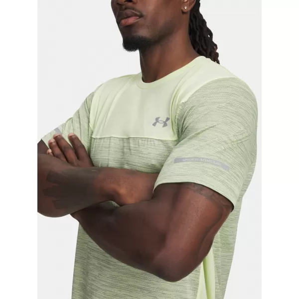  Pánské triko UNDER ARMOUR TECH UTILITY SS 6004965-391 ZELENÁ 