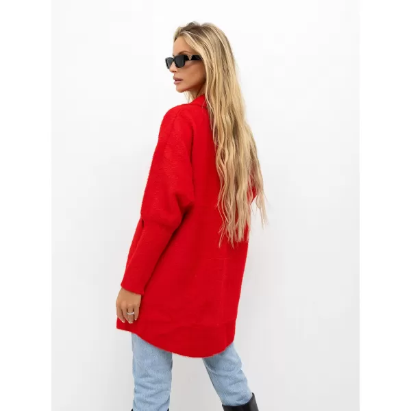  Dámský kabát FACTORY PRICE MBM-PL-1517.00P RED 